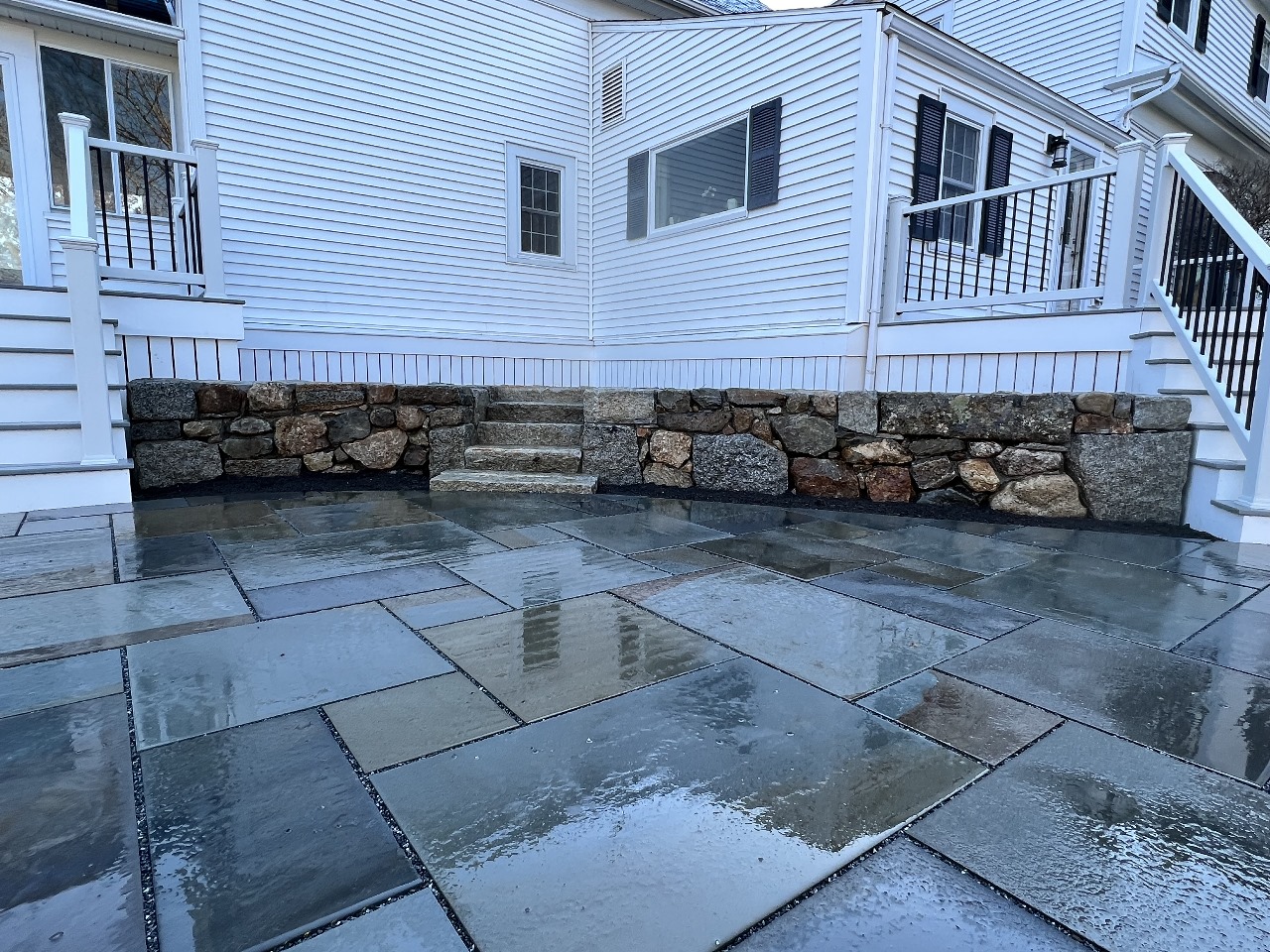 Northeast Walls and Patios